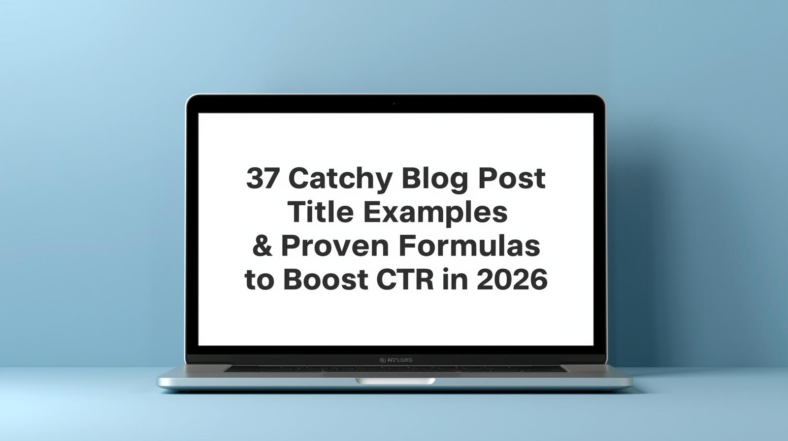 37 Catchy Blog Post Title Examples & Proven Formulas to Boost CTR in 2026